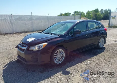 2013 Subaru Impreza 2.0I Premium z USA, uszkodzony, nr VIN JF1GPAD6XDH201013